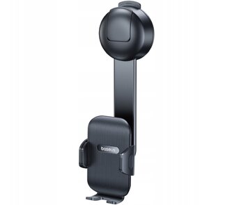 Držák do auta Baseus PrimeTrip C03 na palubní desku a čelní sklo černý