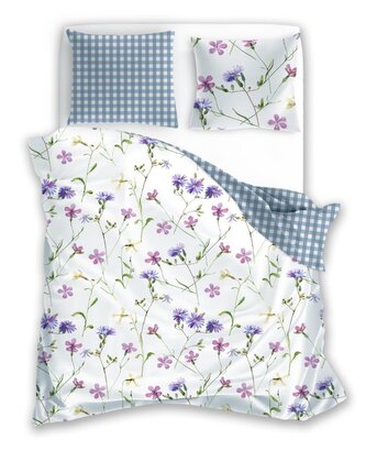 POŚCIEL KPL.COTTAGE HOME 006 140X200+70X90 BAW.