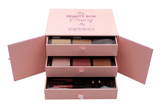 ParisAx Sada make-upu ve formě organizéru (34ks)