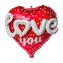 Balon foliowy Serce z napisem