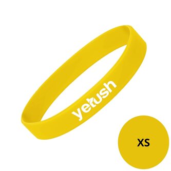 Yetush Smooth Citronella náramek s citronelou XS - Žlutý