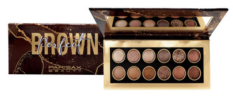 ParisAx Paletka 12 očních stínů "Brown"