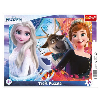 Trefl Puzzle rámečkové 25 Frozen 2, věk: 4+