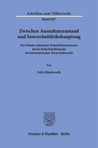 Zwischen Ausnahmezustand und Souveränitätsbehauptung