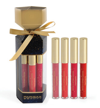 ParisAx Vánoční sada lesků na rty - 4ks