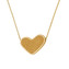 SCENTO Parfémový náhrdelník ve tvaru srdce (Pozlacený 18 ct.)