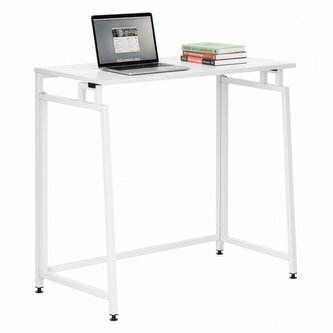 Skládací psací stůl 80x40x76 cm SPRINGOS HF0057 bílý