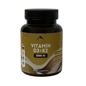 Vitamín D3 + K2 5000 IU Hrotlife 90 kapslí