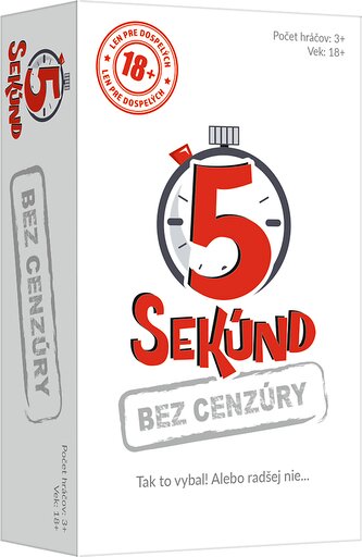 Trefl Hra - 5 sekund pro dospělé_SK, věk: 18+