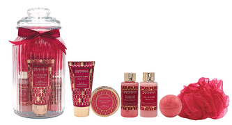 ParisAx Skleněný Spa box pro péči o tělo - 6 ks