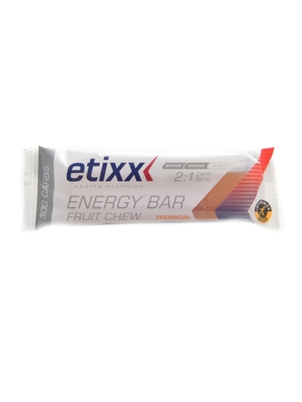 Etixx - Energy bar fruit chew 38 g - tropical