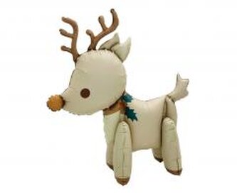 Balon foliowy Świąteczny renifer 50x58cm