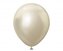 Balony Mirror White Gold 50szt
