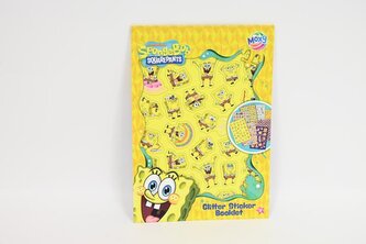CCG naklejki brokat Spongebob A5 8ark.168301 71647