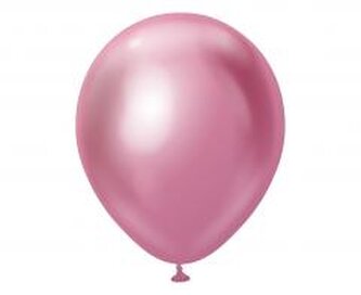 Balony Mirror Pink 25szt