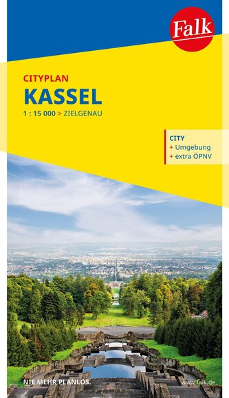 Falk Cityplan Kassel 1:15.000