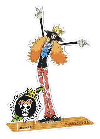 One Piece 2D akrylová figurka Brook