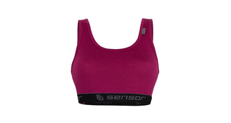 Dámská podprsenka Sensor Active merino červená (17200025) M