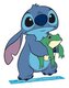 Lilo & Stitch XXl Figurka 2D Stitch