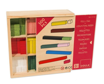Drewniane patyczki do liczenia Zestaw 300 szt Goula