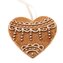 Závěsný keramický perníček - srdce, 6/320