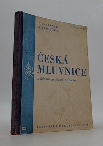 Česká mluvnice základní jazyková příručka