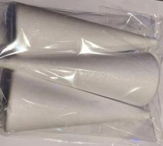 Stożki styropianowe 25cm 3szt