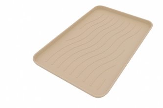 DuraHome Odkapávač na obuv, 38x50 cm, béžový