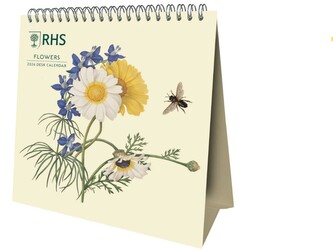Oficiální stolní kalendář 2026 Zahradnictví Royal Horticultural Society (16 x 17,5 cm)