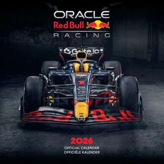 Oficiální nástěnný kalendář 2026 Redbull Racing s plakátem (SQ 30,5 x 30,5|61 cm)
