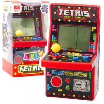 Automat do gry tetris retro czerwony