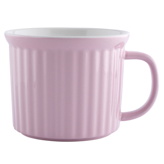 FUSION PINK KUBEK CERAMICZNY DO ZUPY 15X11,5X9,5 CM 650 ML