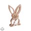 Zajíc dřevo MANGO dekorace