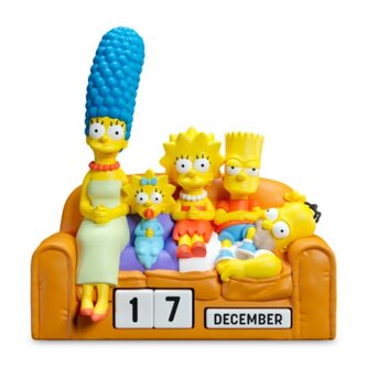 Věčný 3D kalendář The Simpsons: Rodina na gauči
