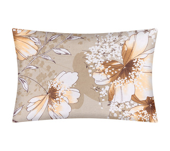 Povláček flanelový - Béžová,Lososová - 40x60 cm