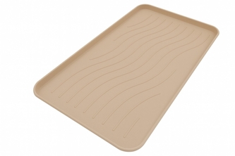 DuraHome Odkapávač na obuv, 38x78 cm, béžový