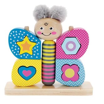 Trefl Dřevěná skládačka Hi Butterfly, věk: 2+