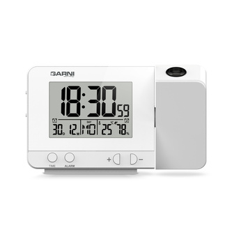 Digitální budík s projekcí času a vnitřní teploty GARNI 140W
