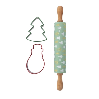 KPL. 3 EL. DO PIECZENIA (WAŁEK, WYKRAWACZ CHOINKA I BAŁWANEK)