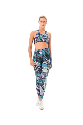 Dámské legíny 69SLAM BALI PENDET RUBY (OLMBET-PO) L