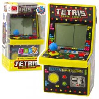 Automat do gry tetris mini retro żółty
