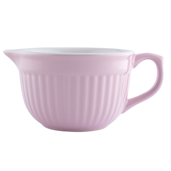 FUSION PINK NACZYNIE CERAMICZNE Z UCHWYTEM I WYLEWKĄ 17,5X13,5X9 CM 550 ML
