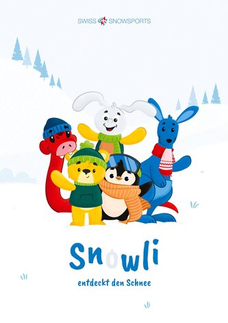 Snowli entdeckt den Schnee