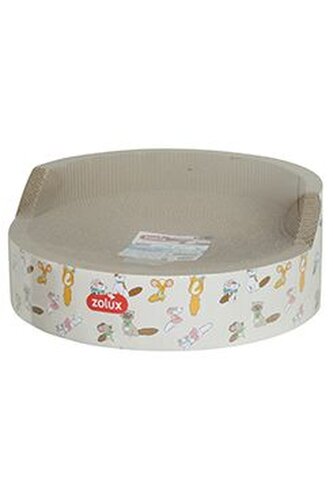 Škrabadlo CHATOUILLE Lepenkové kulaté Zolux