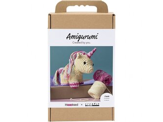 Sada na háčkování Amigurumi jednorožec