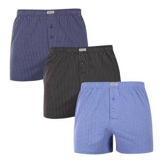 3PACK pánské trenky Andrie vícebarevné (PS 5919) XL