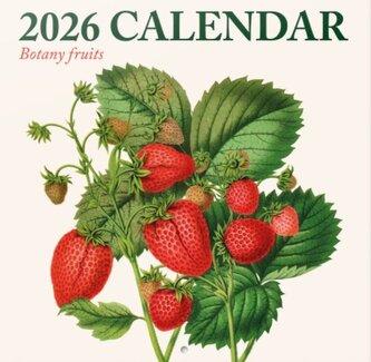 Nástěnný kalendář 2026: Vintage ovoce (30 x 30|60 cm)