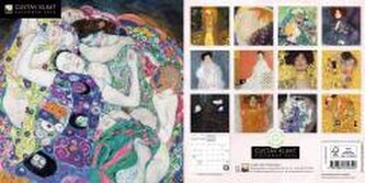 Kalendarz 2026 ścienny kwadrat Gustav Klimt