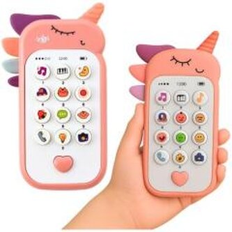 Telefon interaktywny różowy