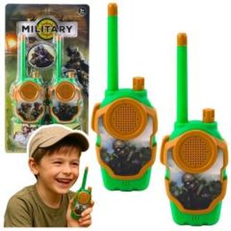 Walkie Talkie dla dzieci wojskowe 10cm